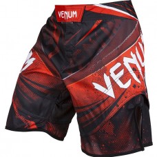 Шорти Venum Galactic Fightshorts Black Red